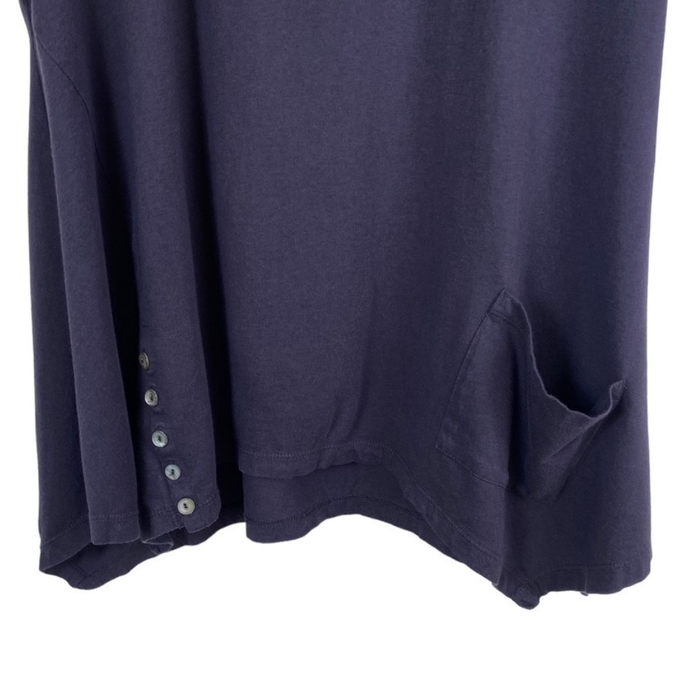 LOGO Navy Tunic Top Size X-Small - Picture 4 of 9